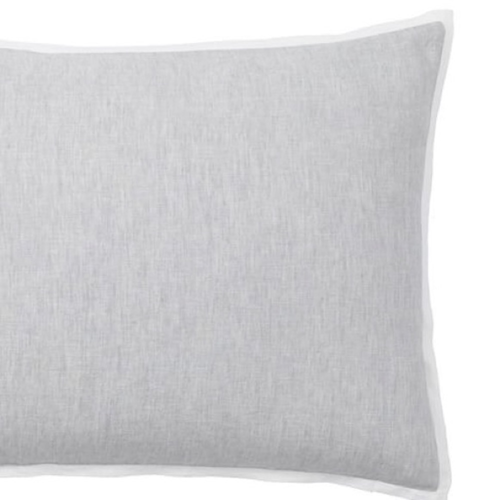 Pottery Barn Belgian Flax Linen Standard Shams Set